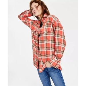 NWT LEVIS Women's Dylan Relaxed Western Shirt Size S
